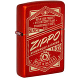 Zippo Red Windproof Lighter #48620
