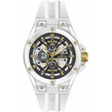 Invicta Racing Saphirex White Silicone Strap Men's Watch - Chronograph | 48806