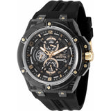 Invicta Racing Saphirex Black Silicone Strap Men's Watch - Chronograph | 48807