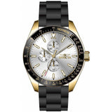 Invicta Aviator Black Silicone Strap Men's Watch - Chronograph | 48857