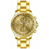 Invicta Specialty Gold Stainless Steel Strap Men's Watch - Chronograph | 48897