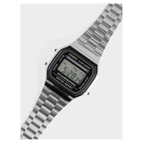 Casio Standard Digital Grey Stainless Steel Strap Watch For Men A168WGG-1ADF-P