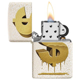 Zippo Drippy Dollar Design #49681