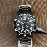 CASIO GENERAL MTP-VD200B-1BUDF-P BLACK STAINLESS STEEL MEN WATCH