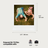 Polaroid Color Film for SX-70 Double Pack 6004