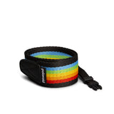 Polaroid Camera Strap Flat – Rainbow black 6055