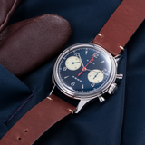 Red Star Classic Racing Watch - Hand Winding Mechanical Chronograph | 6345G-C