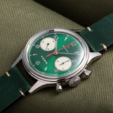 Red Star Classic Racing Watch - Hand Winding Mechanical Chronograph | 6345G-D