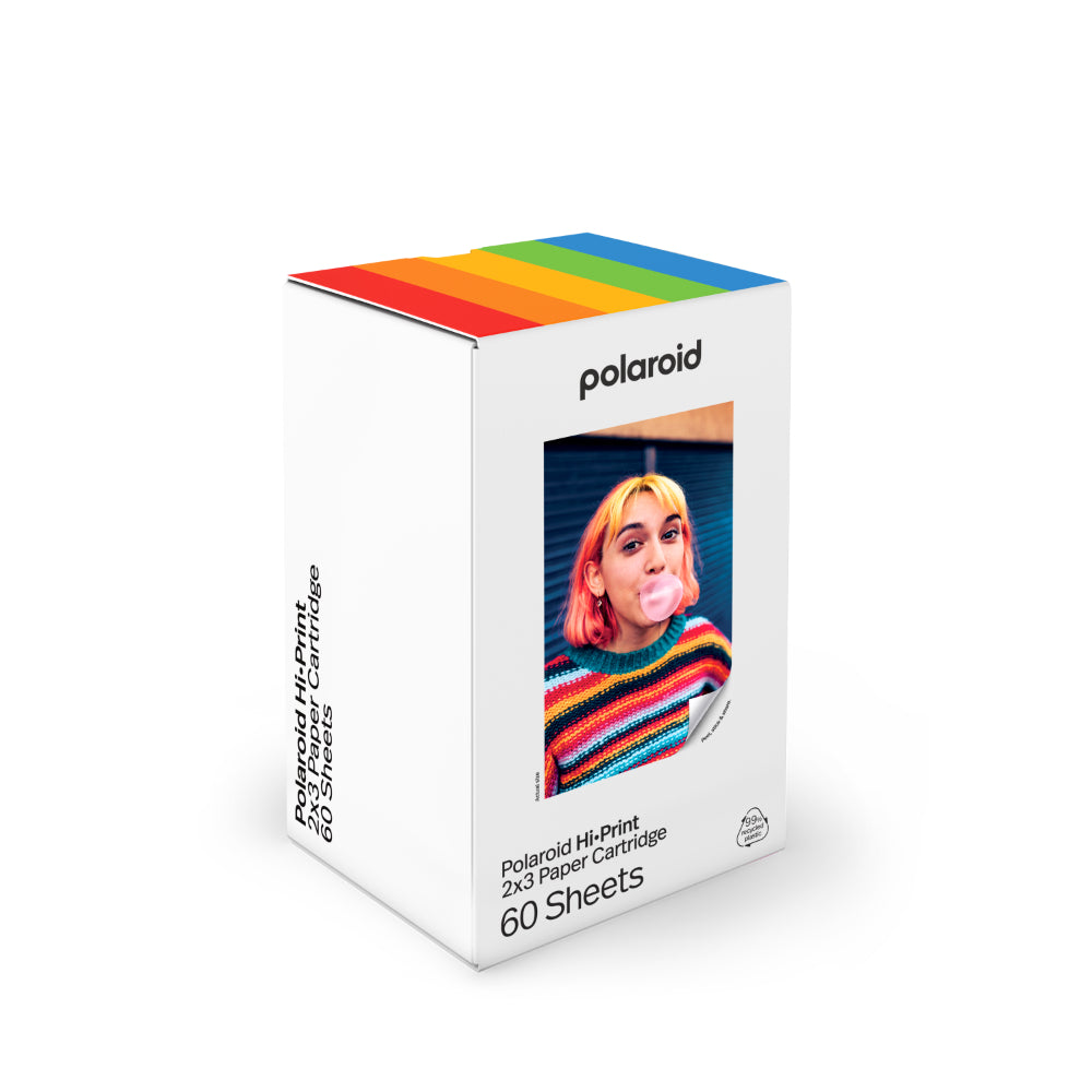 Polaroid Hi·Print 2x3 Paper Cartridge – 60 Sheets (Triple Pack) 6356