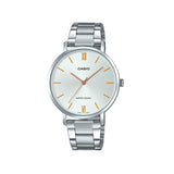 Casio Silver Stainless Steel Strap Women's Watch LTP-VT01D-7BUDF-P