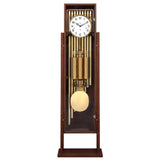 Mapple Leaf Regent Open-Frame 9-Tube Grandfather Clock – Walnut Brown Model 6601