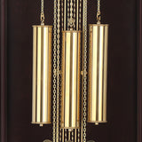 Mapple Leaf Hampton Classic 8-Rod Grandfather Clock – Stylish Grey / Chestnut Brown Model 6612