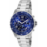 Invicta Specialty Blue Dial Stainless Steel Strap Men's Watch - 6621