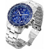 Invicta Specialty Blue Dial Stainless Steel Strap Men's Watch - 6621