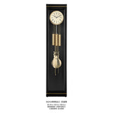 Mapple Leaf Montreux Slimline 8-Rod Grandfather Clock – Dark Black Model 6625