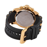 Invicta Pro Diver Gold & Black Stainless Steel/Silicone Strap Men's Watch - 6981