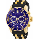 Invicta Pro Diver Blue Dial Stainless Steel/Silicone Strap Men's Watch - 6983