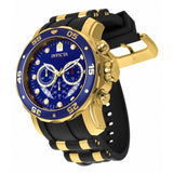 Invicta Pro Diver Blue Dial Stainless Steel/Silicone Strap Men's Watch - 6983