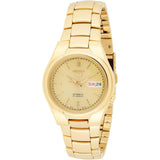 SEIKO 5 SYMC18K1P GOLD STAINLESS STEEL WOMEN'S WATCH