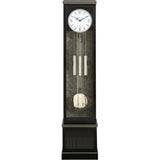 Mapple Leaf Noir Column 8-Rod Grandfather Clock – Piano Lacquer Black Model 6621
