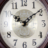 Mapple Leaf Belgrave Chime Mantel Clock – Chestnut Brown Model 8008#