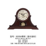 Mapple Leaf Belgrave Chime Mantel Clock – Chestnut Brown Model 8008#