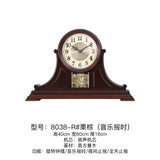 Mapple Leaf Belgrave Carousel Chime Mantel Clock – Chestnut Brown Model 8038#