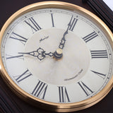 Mapple Leaf Oxford Pendulum Mantel Clock – Dark Brown Model 8065#