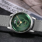 Red Star Jump Hour Date Watch - Jumping Hour Date | 8856G-B