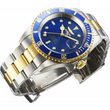 Invicta Pro Diver Blue Dial Two-Tone Stainless Steel Strap Men's Watch - 8928OBXL