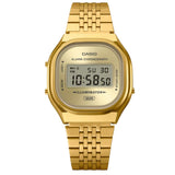 Casio General Digital Silver Stainless Steel Strap Unisex's Watch A140WE Series