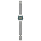 Casio Vintage Digital Stainless Steel Strap Unisex Watch A158WEM With P Series