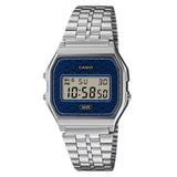 Casio General Digital Silver Stainless Steel Strap Men's Watch A159WEVJ-2DR