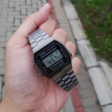 Casio Standard Digital Grey Stainless Steel Strap Watch For Men A168WGG-1ADF-P