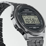Casio General Digital Gray Strap Unisex Watch A171WEGG-1ADF-P