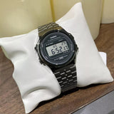 Casio General Digital Gray Strap Unisex Watch A171WEGG-1ADF-P