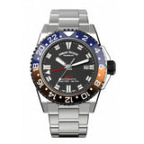 ARMAND NICOLET A486BGN-NR-MA4480AA MEN'S WATCH WITH ADDITIONAL BLACK STRAP SILICON