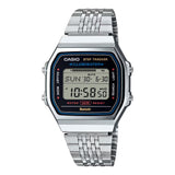 Casio General Vintage Digital Silver Tone Unisex Watch ABL-100WE-1ADF