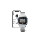 Casio General Vintage Digital Silver Tone Unisex Watch ABL-100WE-1ADF