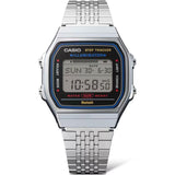 Casio General Vintage Digital Silver Tone Unisex Watch ABL-100WE-1ADF
