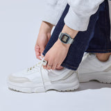 Casio General Vintage Digital Silver Tone Unisex Watch ABL-100WE-1ADF