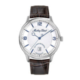 Mathey-Tissot Edmond Automatic 3D Brown Strap Leather Men's Watch