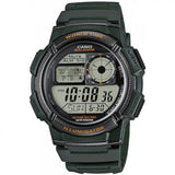 Casio General Digital Green Resin Strap Men Watch AE-1000W-3AVDF-P