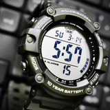 Casio General Digital Green Resin Strap Men Watch AE-1500WHX-3AVDF-P
