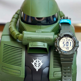 Casio General Digital Green Resin Strap Men Watch AE-1500WHX-3AVDF-P