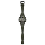 Casio General Digital Dark Olive Resin Strap Men's Watch AE-1600HX-3AVDF