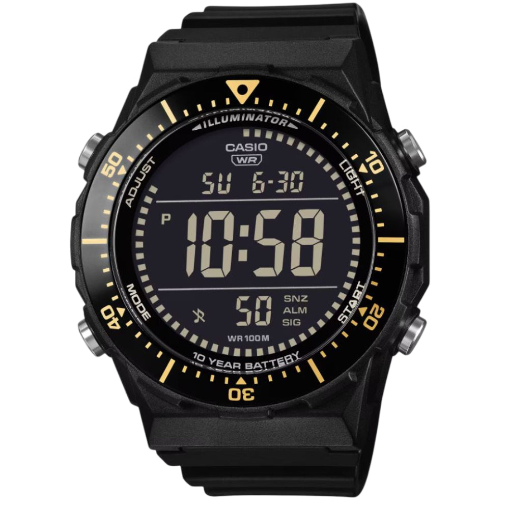 Casio General Digital Black Resin Strap Men Watch AE-1700H Series