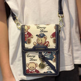 AG Collective Bear Mobile Phone Shoulder Bag Mini Cute Crossbody Bag For Women