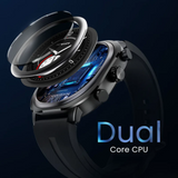 Hifuture Consign FutureFit AIX Lite Collection Black Silicone Strap Smartwatch