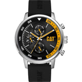 Caterpillar Consign Black Silicone Strap Men Watch AK.149.21.127